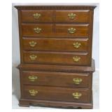 Broyhill chest on chest