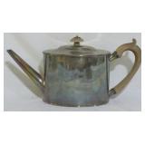 English sterling hallmark teapot
