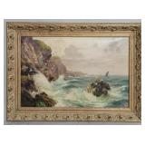 Early oil on canvas, artist signed