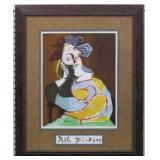 WOMAN RESTING ON ELBOW GICLEE BY PABLO PICASSO