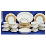 Noritake White Palace service for 8