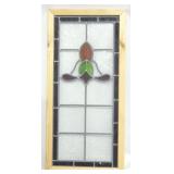 Stained glass window, 32 x 15