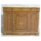 French Marble top  Inlaid Server