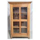 Nice pine pegged 1 door cupboard