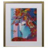 BLUSHING BEAUTY GICLEE BY PETER MAX