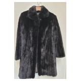 Genuine mink fur coat, $8000 appraisal