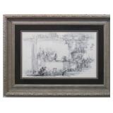 The Kings Wedding Original 1967 Lithograph