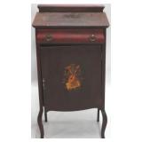 Vintage sheet music cabinet, mahogany