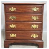 Henkel Harris black cherry 4 drawer chest