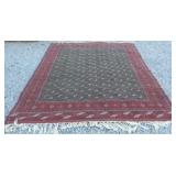 Hand made Bokara room size rug