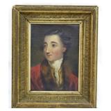 19th Century oil on canvas painting