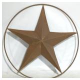 Metal Texas star, 37"