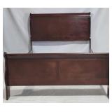 Bernards full size sleigh bed