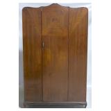 English inlaid 1 door wardrobe