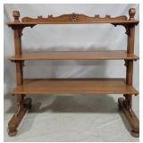 Carved 3 tier pastry server