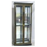 Chinoiserie Asian curio cabinet