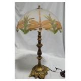 Mosser hand painted dragonfly lamp