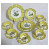 Martlacks 20pc bird adorned dessert set