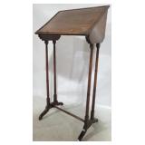 Rosewood book stand, 36 x 17 x 13