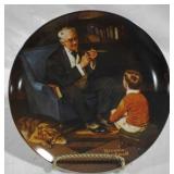 Knowles "The Tycoon" by Norman Rockwell