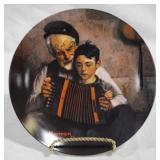 Knowles "The Music Maker" by Norman Rockwell