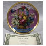 Franklin Mint "Love in Bloom" w/ COA