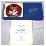 Miniature Plate "A Gift for Laurie" w/ COA