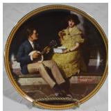 Knowles "POndering on the Porch" plate