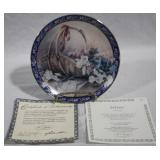 W.L. George "Irises" w/ COA