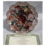 Franklin Mint "Victorian Rose Bouquet" w/ COA