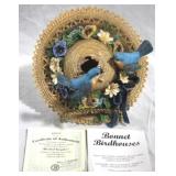 Bradford Exchange "Bonnet Bluebirds" w/COA