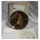 Knowles "Confiding in the Den" by Norman Rockwell