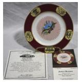 White House China James Monroe w/ COA