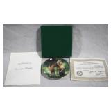 Miniature Plate "Country Friends" w/ coa