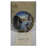 Knowles "Nuthatches in Fall" w/ COA