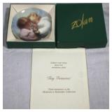 Miniature Plate "Tiny Treasures" w/ COA