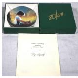 Miniature Plate "By Myself" w/ COA