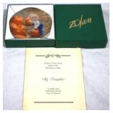 Miniature Plate "My Pumpkin" w/ COA