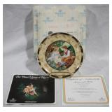 Bradford Exchange "Roses are Red" w/ COA