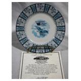White House China Zachary Taylor w/ COA