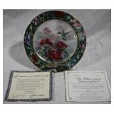 W.L. George "The White-eared Hummingbird" w/COA