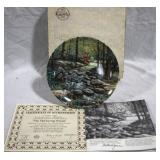 Knowles "The Murmuring Stream" w/ COA