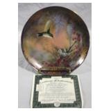 Bradford Exchange "Garden Whispers" w/ COA