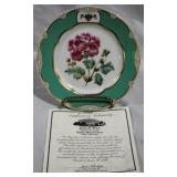 White House China James K. Polk w/ COA