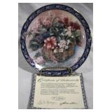 W.L. George "Begonias" w/ COA