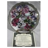 Bradford Exchange "Morning Glory" w/ COA