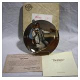 Knowles "The Painter" w/ COA by Norman Rockwell