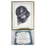 Bradford Exchange "Thy will be Done" w/COA