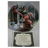 Bradford Exchange "The Bedroom Blue Birds" w/Paper