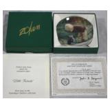 Miniature Plate "Little Friends" w/ COA